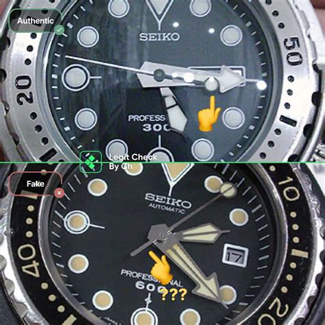 how to spot a fake seiko divers watch